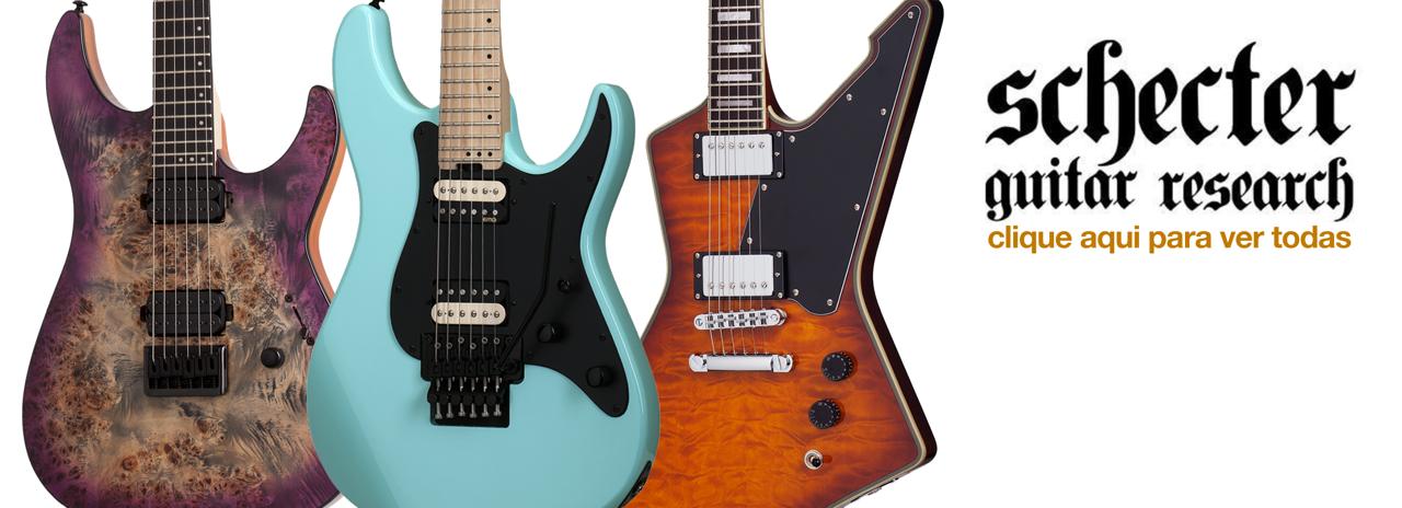 guitarras schecter da two tone